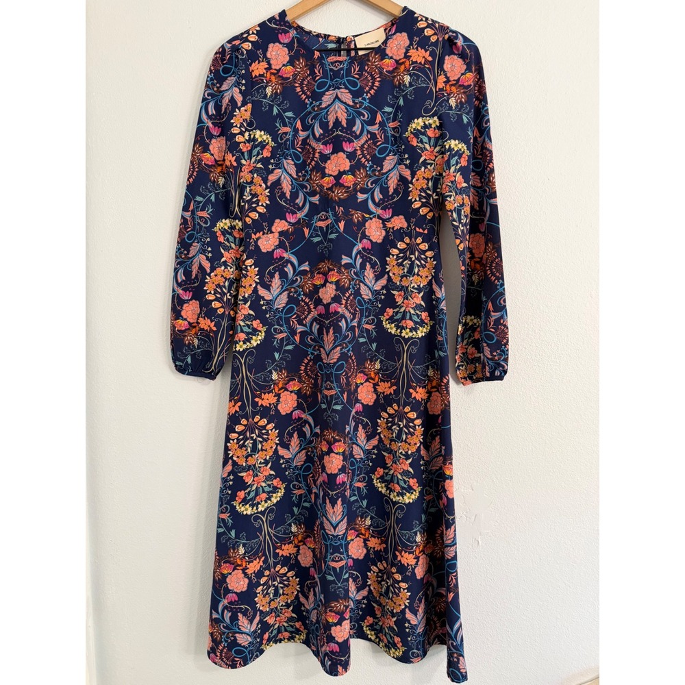 Lulu's I.‎ Madeline - Garden Splendor Midi Floral Paisley Dress